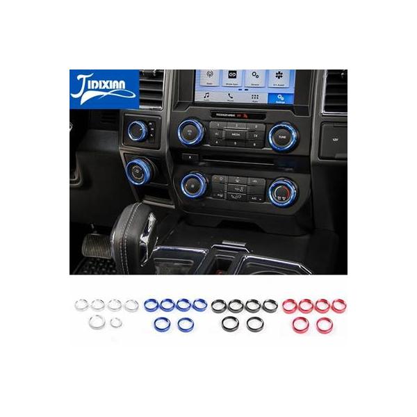 【並行輸入品】 Jiditxian-フォードエアコン用制御モジュール 4wdボタン コントロールスイッチ 制御部品f150 xlt 2015-2020
