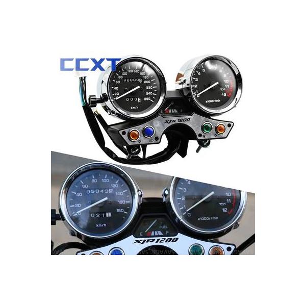 【並行輸入品】 ヤマハXJR1200 Xjr 260-1200 モトクロス用バイク 二輪スピードメーター タコメーター ランニング距離計 1994-1997