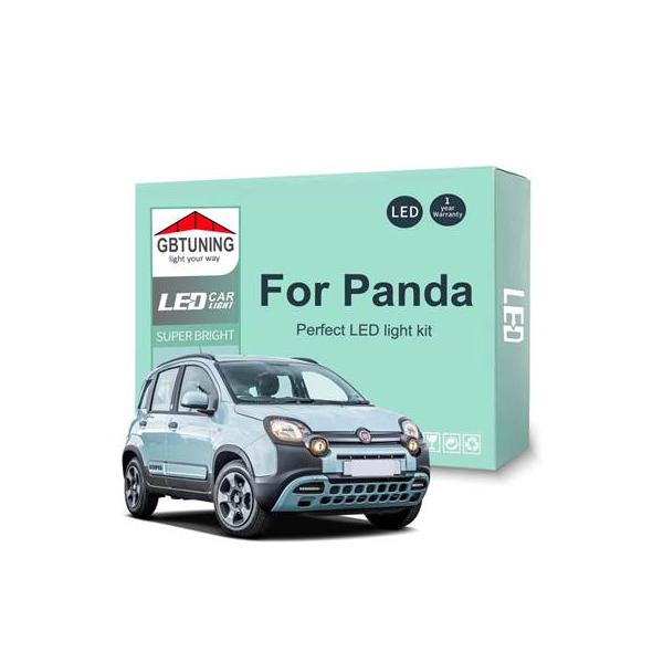 【並行輸入品】 Canbus LED車内電球キット 室内読書トランク フィアットパンダ2003-2016 2017 2018 2019 2020 2021 20