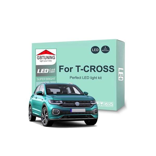 【並行輸入品】 Canbus LED車内電球キット トランクランプ フォルクスワーゲンvw T-CROSS 2018 2019 2020 2021 2022 1
