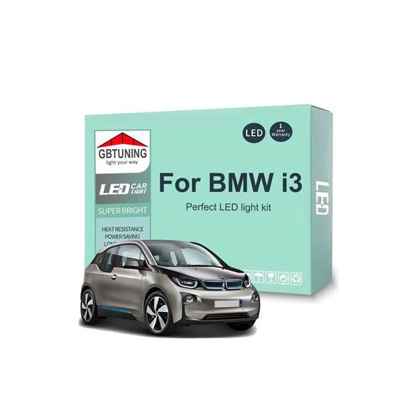 【並行輸入品】 Canbus LED車内電球キット トランクグローブボックス 室内読書灯 bmw i3 2014 2015 2016 2017 2018 9個