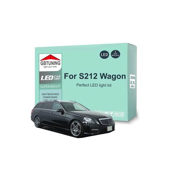 【並行輸入品】 LEDカーライト 車内電球 メルセデスベンツeクラス s212 ワゴンエステート 2009-2016 キャンバスドーム フットウェルランプ カー