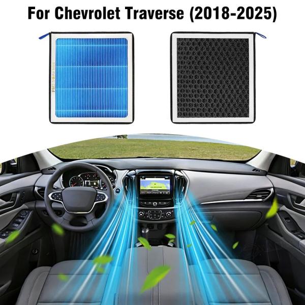 並行輸入品 シボレー トラバース  2018 - 2025 用 カーエアフィルター エアコンキット カーアクセサリー