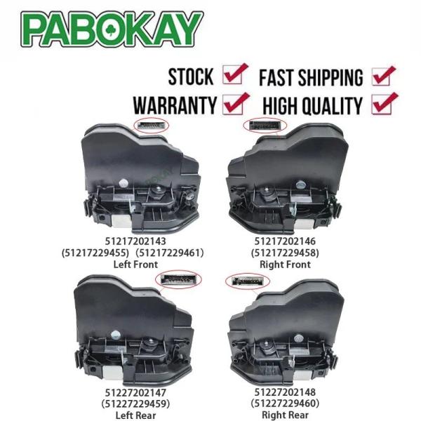 BMW ドア ラッチ フロント リア e90 e60 e65 e66 51217202143 51217202146 51227202148 512272021