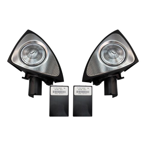 【並行輸入品】 メルセデスベンツ スピーカー led 高音 3D回転 グローツイータースピーカー W222 W205 W213 X253 glc e s cクラ