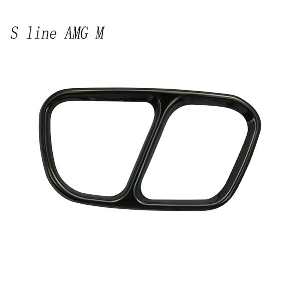 【並行輸入品】 Bmw エキゾーストパイプ 装飾 エクステリアアクセサリー x5,x6,f15,f16
