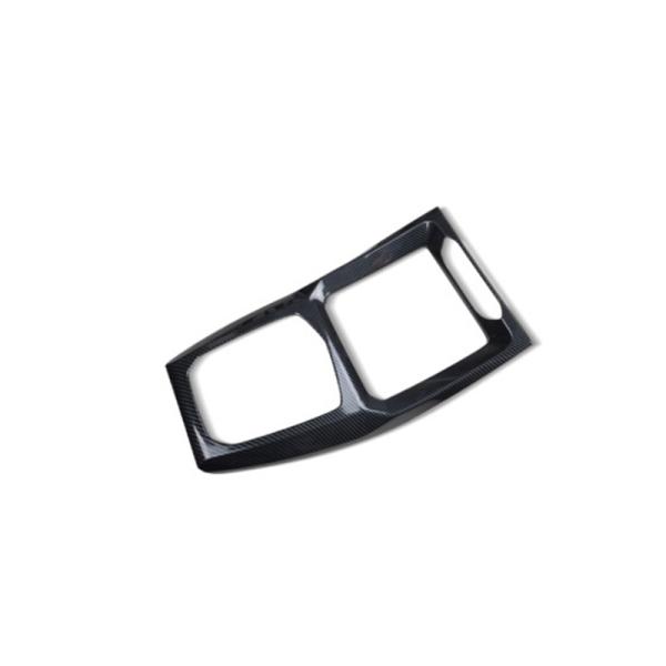 【並行輸入品】 Bmw ギアシフトパネルカバートリム 中央コンソール エアベント X3 X4 2022 カーボン abs アウトレット エアコンパネル カバート