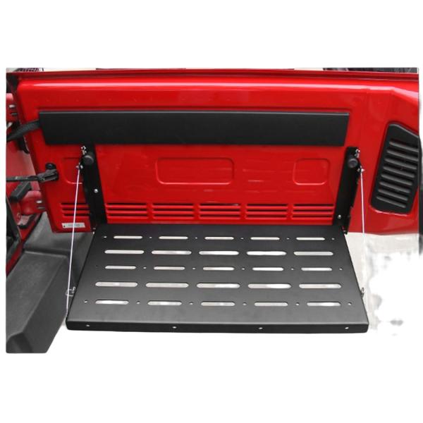 並行輸入品】 ジープラングラーjk 2007-2017 テールゲートテーブル