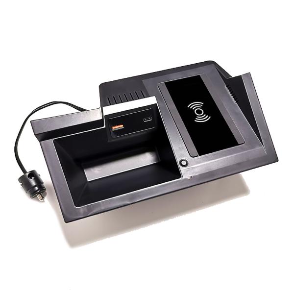 マツダ CX-5 2017〜 QIカーワイヤレス 充電器 急速充電 電話ホルダー 充電プレート インテリア カスタム