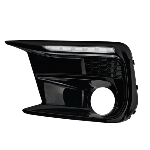 【並行輸入品】 スバル WRX STI S4 後期用 デイライト シーケンシャル ウインカー フォグランプ LED グリル エアロ VAB/VAG 11yt