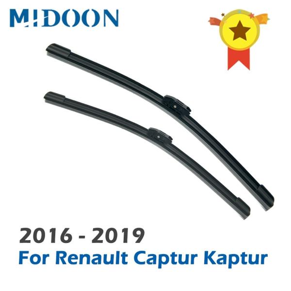 kaptur 2016-2019 フロントワイパーブレード ルノーキャプチャー フロントガラス フロントウィンドウ 26 "16" lhd 
