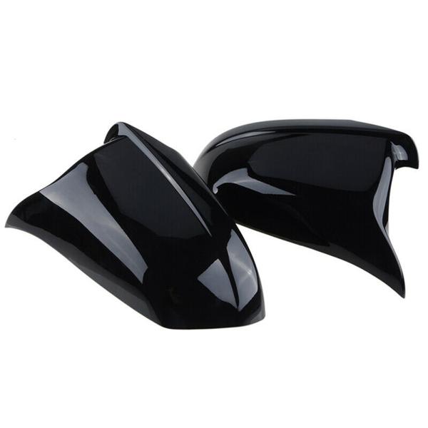 【並行輸入品】 bmw 5シリーズ f10 2010 2011 2012 2013 f10 m5 2011 m ミラーカバー スタイリッシュ 光沢のある黒