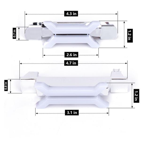 【並行輸入品】 bmw f80 m3 f82 f83 m4 f32 f36 車 ヘッドライト LEDデイライト 4個 smd3528 光源ブルー