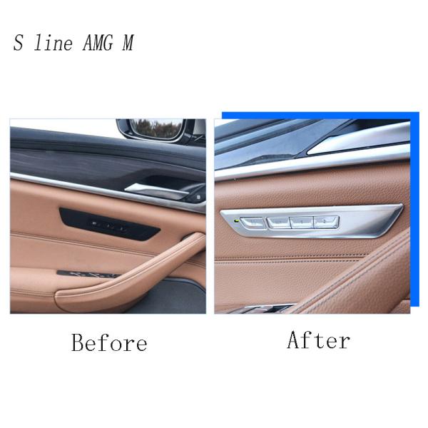 【並行輸入品】 BMW 5シリーズ g30 g38 スパンコールカバー 装飾的 ボタン カーアクセサリー