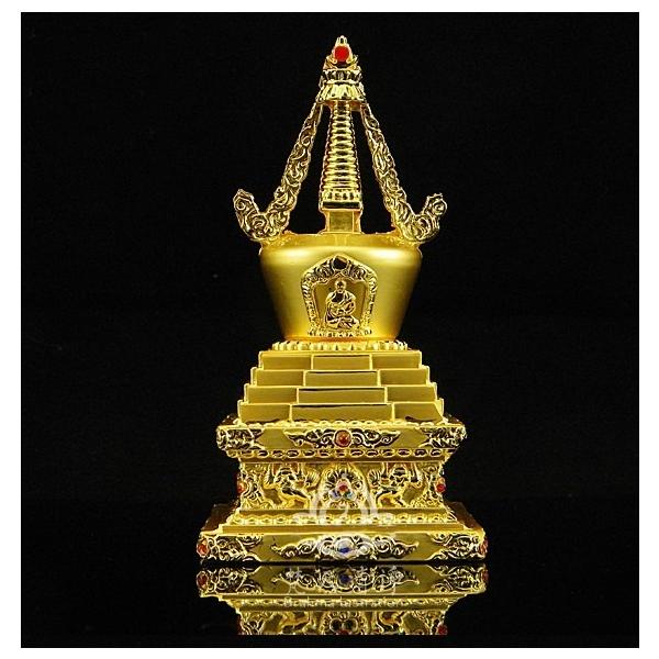 1個 チベット仏教用品 銅合金仏舎利塔 仏塔 菩提塔 : YKO Store 1個 チベット仏教用品 銅合金仏舎利塔 仏塔 菩提塔 : YKO Store