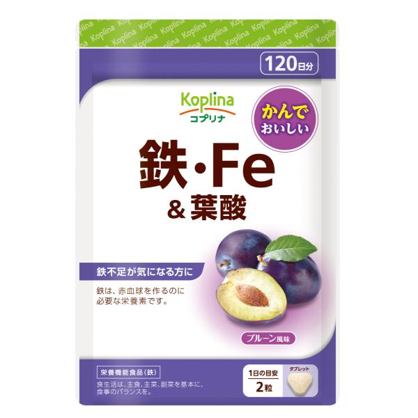 (まとめ買い)鉄・Fe＆葉酸 240粒 1袋120日分