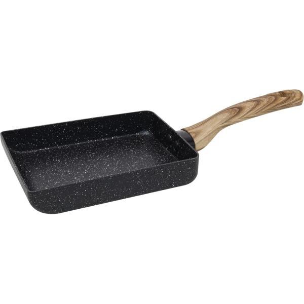 マクロス スムウ マーブルコートフライパン 卵焼き器 IH ガス 直火対応 MCK-156 キッチン 調理器具 焦げ付き(送料別商品)