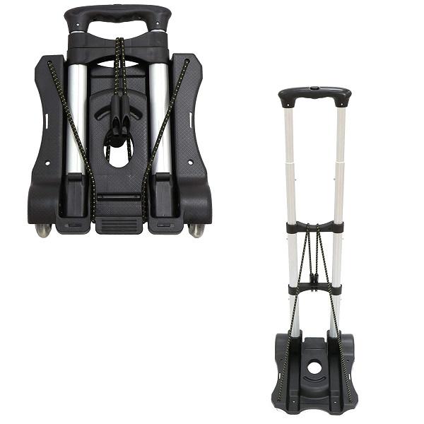 【並行輸入品】超コンパクト 折りたたみ ワイド キャリーカート ショッピングカート 軽量 キャリーバッグ 荷台 荷車(送料別商品)