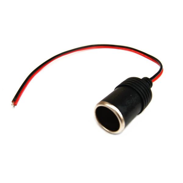 【並行輸入品】シガーライター メスソケットケーブル 12-24V ドライブレコーダー レーダー探知機(定形外郵便、送料別商品)