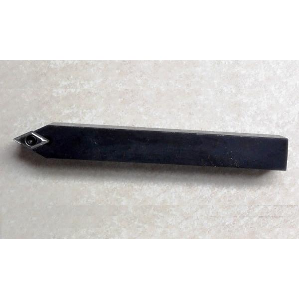 外径バイト12mm角  07三菱チップ付属  真剣バイト12mm 　先端角度55度