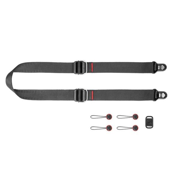 他サイト： 《新品アクセサリー》 peak design (ピークデザイン) スライドライト SLL-BK-3 ブラック [ ストラップ ]の商品画像