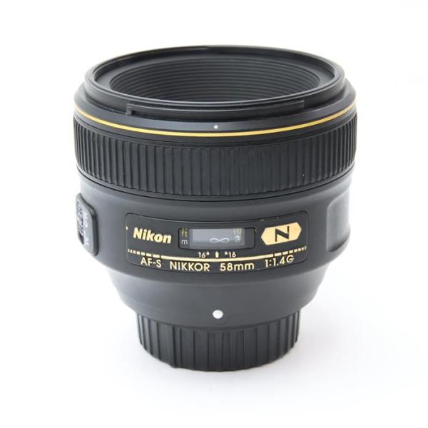 ニコン 《並品》Nikon AF-S NIKKOR 58mm F1.4G : カメラ専門店