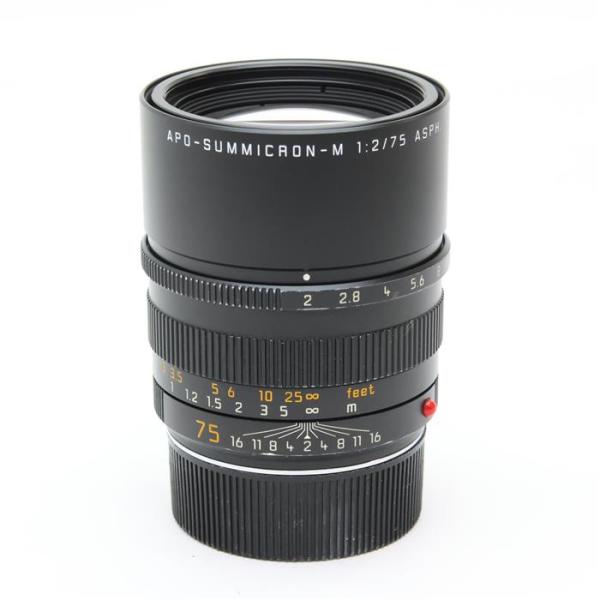 ライカ｜アポズミクロンM75mm/F2 ASPH.（6bit）現行品 Leica ライカ 《並品》Leica アポズミクロン M75mm F2.0 ASPH. (6bit