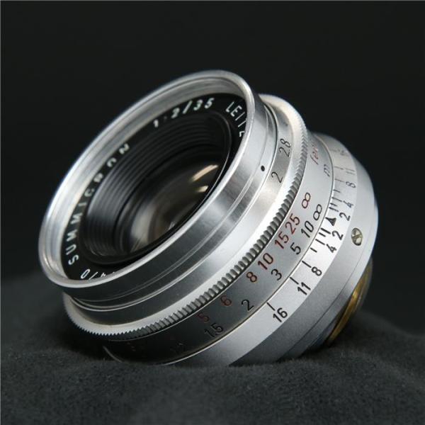 Leica Summicron 35mm f2 1st 6枚玉 美品 白と黒の8枚玉】ライカ ズミクロン 第一世代 8枚玉 (Leica