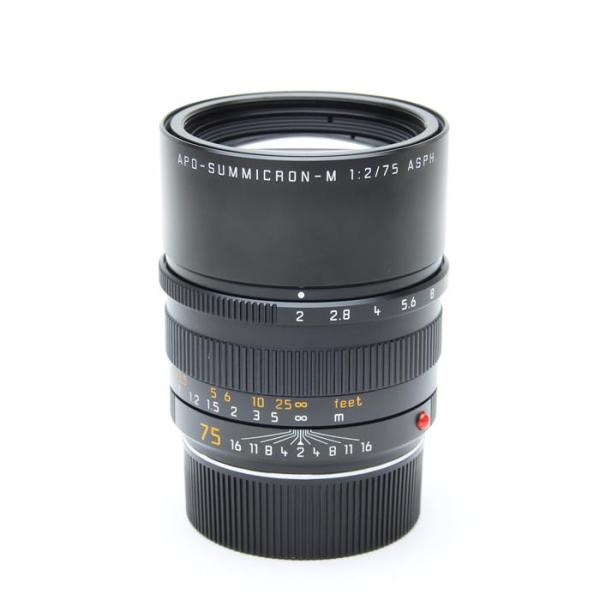 ライカ｜アポズミクロンM75mm/F2 ASPH.（6bit）現行品 Leica 中古)Leica (ライカ) アポズミクロン M75mm F2.0 ASPH. (6bit