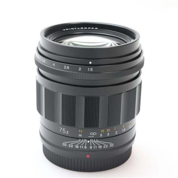フォクトレンダー NOKTON 75mm F1.5 Z mount 良品》Voigtlander NOKTON 75mm F1.5 Aspherical Z-mount（ニコンZ用