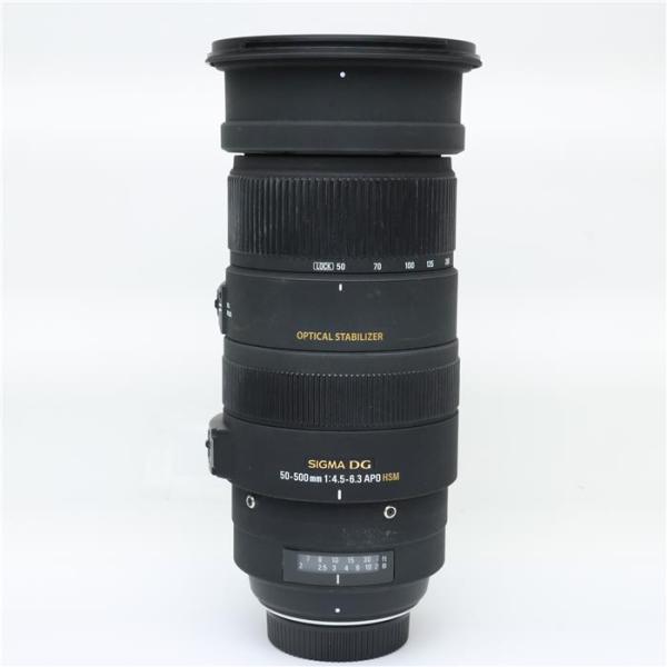 シグマ 《難有品》SIGMA APO 50-500mm F4.5-6.3 DG OS HSM (ニコンF用
