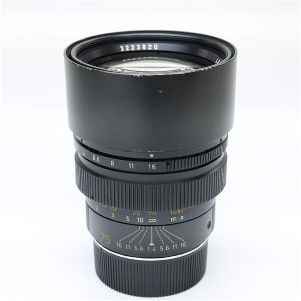 美品 ライカ Leica Summilux-M 75mm f1.4 E60 Leica 75mm f/1.4 Summilux-M M-Mount Lens with Built-In-Hood