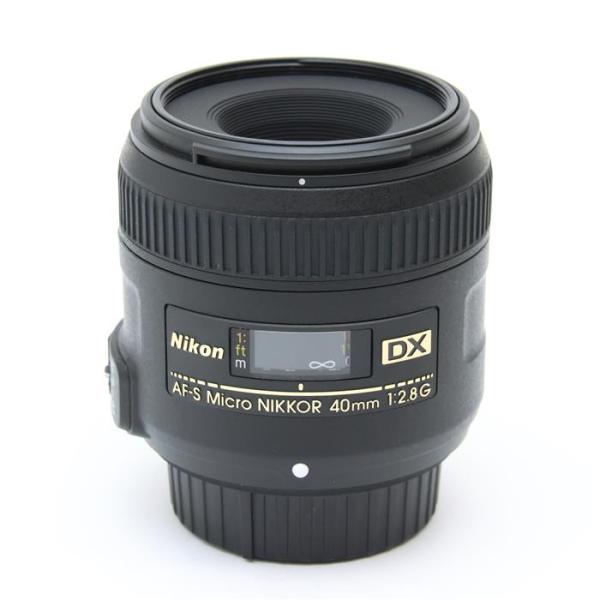 【美品】ニコン Nikon AF-S Micro 40mm F2.8G DX ニコン 《美品》Nikon AF-S DX Micro NIKKOR 40mm F2.8G : カメラ専門