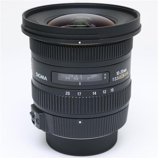美品 シグマ SIGMA 10-20mm F3.5 EX DC HSM ニコン用 シグマ(SIGMA) 10-20mm F3.5 EX DC HSM キヤノン用の買取価格