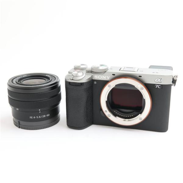 展示品 SONY α7C II ILCE-7CM2L ズームレンズキット カメラ α7C II ILCE-7CM2L ズームレンズキット [シルバー]の製品画像