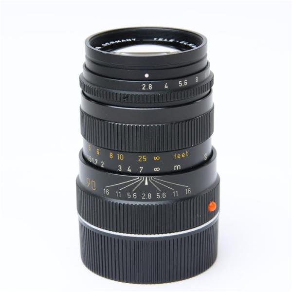 【極美品】ライカ エルマリート M 90mm F2.8 フード組込 6bit 極美品】ライカ エルマリート M 90mm F2.8 フード組込 6bit