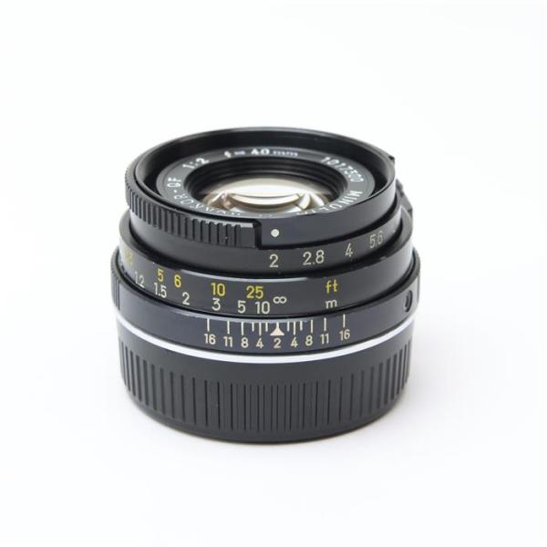 難有品》MINOLTA Mロッコール M40mm F2 QF (CL用) *距離計連動カムが