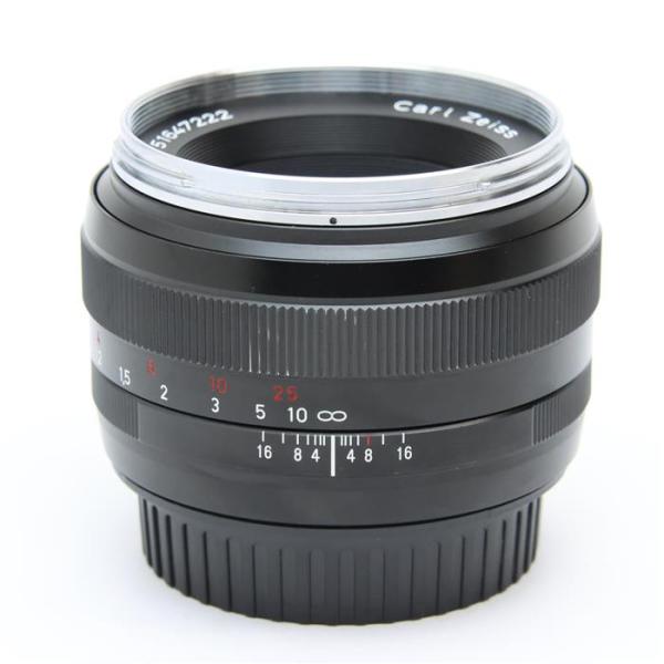 並品》Carl Zeiss Planar T* 50mm F1.4 ZE（キヤノンEF用） : カメラ