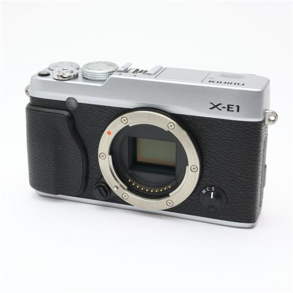 FUJIFILM 富士フイルム X-E1 シルバー ボディ 　動作確認済み FUJIFILM（フジフイルム） 《難有品》FUJIFILM X-E1 ボディ : カメラ
