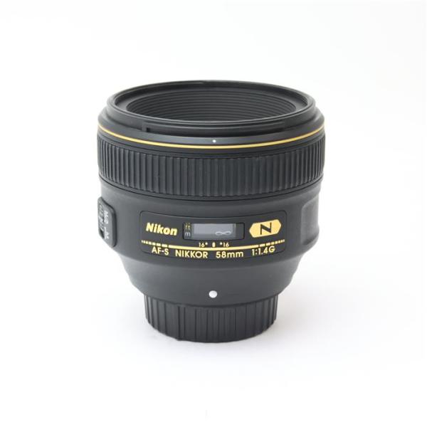 【美品】 ニコン Nikon AF-S NIKKOR 58mm F1.4 G ニコン（Nikon） 《良品》Nikon AF-S NIKKOR 58mm F1.4G : カメラ専門