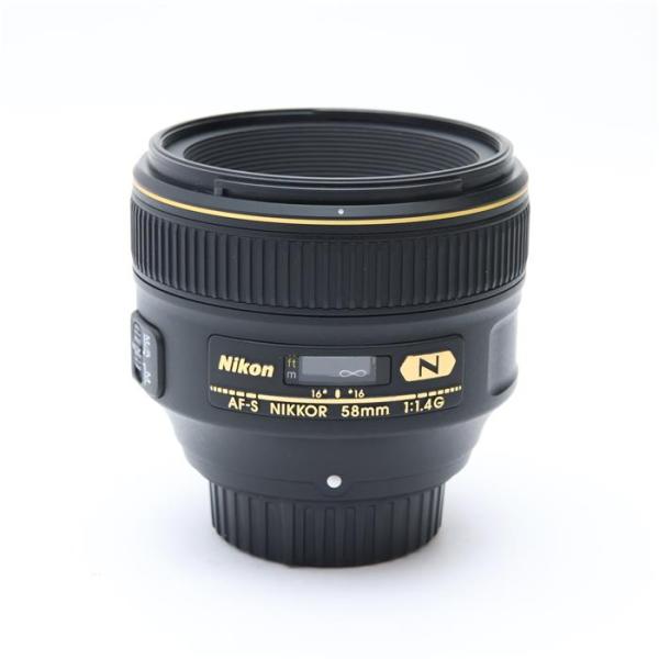 nikon 58mm F1.4 G 美品 ニコン（Nikon） 《良品》Nikon AF-S NIKKOR 58mm F1.4G : カメラ専門