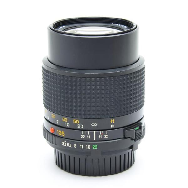 SMC PENTAX-F 17-28mm F3.5-4.5 キャップ付属 カメラ 並品》MINOLTA New MD 135mm F3.5 ※MD 表記 黄色数字 : カメラ専門店