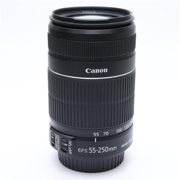 【美品】Canon EF-S 55-250mm IS レンズポーチ付き 一眼レフ キヤノン（Canon） 《美品》Canon EF-S55-250mm F4-5.6 IS II : カメラ