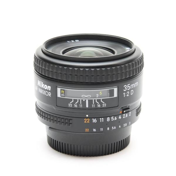 【美品】NIKON AF Nikkor 35mm F2D　前後キャップ付属 ニコン（Nikon） 《美品》Nikon Ai AF Nikkor 35mm F2D : カメラ専門店