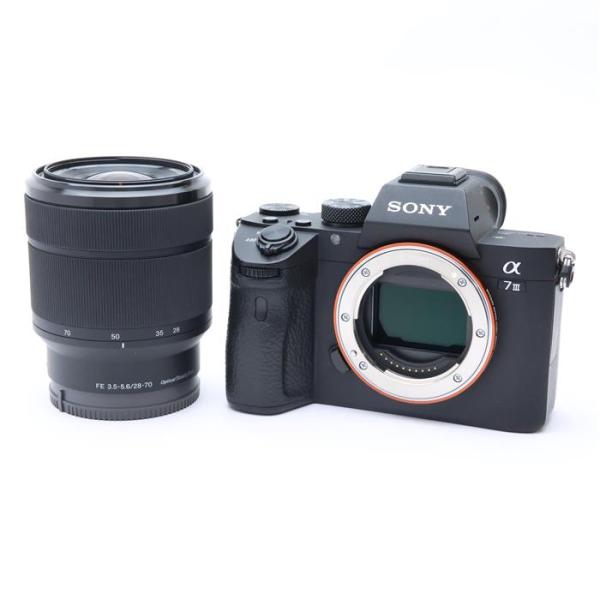 美品♪ SONY ILCE−7M3 & ズームレンズSET(カメラケース付き) SONY（ソニー） 《並品》SONY α7III ズームレンズキット ILCE-7M3K