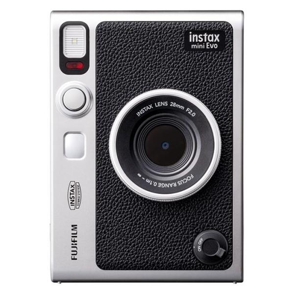  FUJIFILM (フジフイルム) ハイブリッドインスタントカメラ チェキ instax mini Evo (USB Type-C対応モデル) ブラック