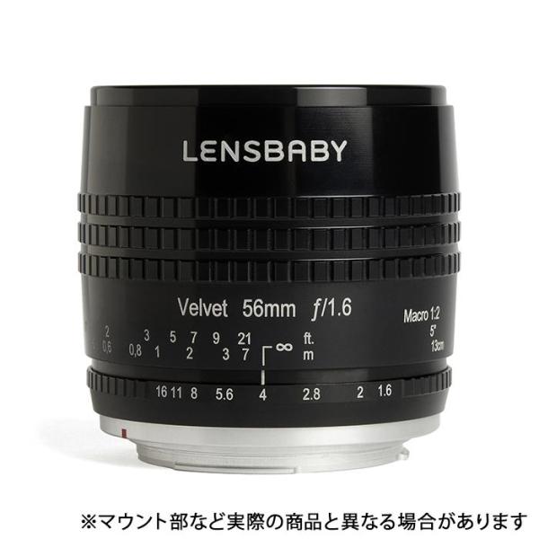 LENSBABY Velvet 56mm f1.6 ニコンF レンズベビー 新品》 Lensbaby（レンズベビー） Velvet 56mm F1.6 ソフト (ニコンF用