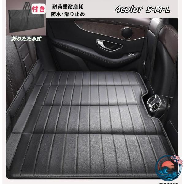 車中泊 ベッド 車中泊 マット 後部座席用 拡張マットレス 段差解消マット 旅行用カーベッド 携帯便利 後部座席用マット ポータブル SUV