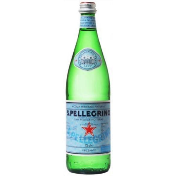 Sanpellegrino(サンペレグリノ) 炭酸入りナチュラルミネラルウォーター 750ml×12本