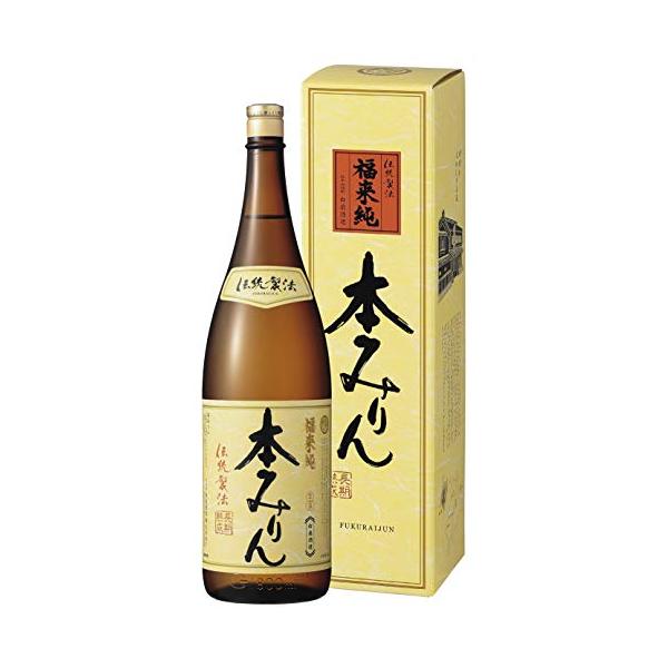 白扇酒造 福来純 伝統製法 熟成本みりん 1800ml ギフト箱入り